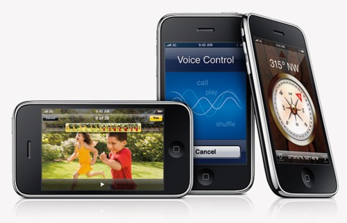 苹果公司最新的 I-Phone 3GS 手机
