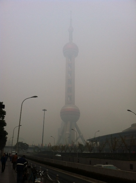 上海的空气污染太严重