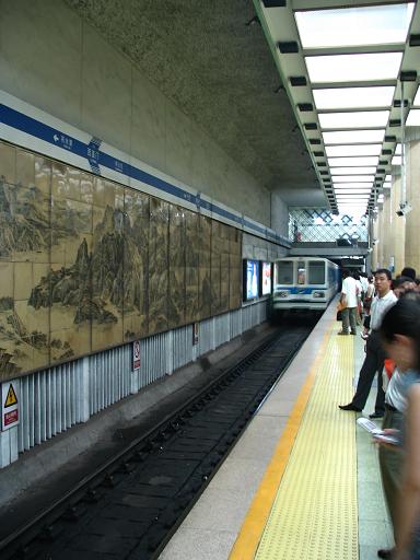 Inside the Beijing Subway system