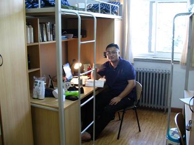 My new roommate, Jingzhen from Korea